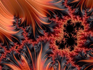 An abstract shape of Fractals