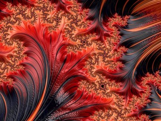 An abstract shape of Fractals