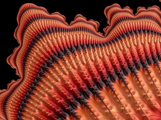 An abstract shape of Fractals