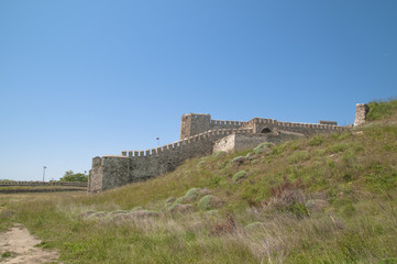 Fototapeta na wymiar Bozcaada Castle