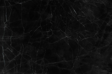 Black marble texture with natural pattern for background