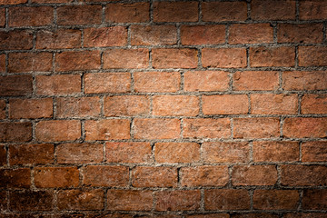 Vintage Brick Wall Background Textured
