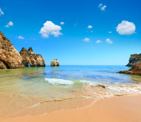 Fototapeta premium Algarve beach Dos Tres Irmaos (Portugal)