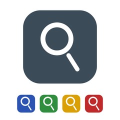 Search icon isolated on white background