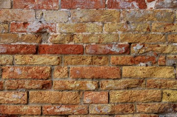 Eroded Brick Wall Texture