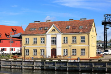 Building near the quay