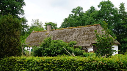 An old farmhouse at Domain Bokrijk in Belgium.