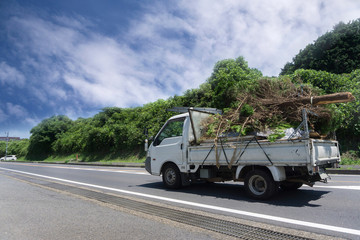 農作業トラック　中型トラック