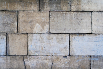 Wall from a large stone background
