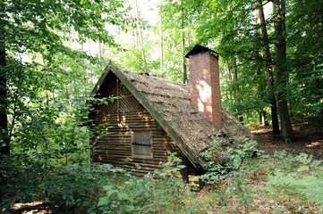 Waldhütte am Mützelburger See