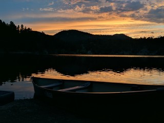 Sunset boat 2