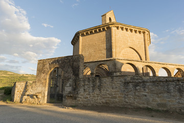 Hermitage of Santa Maria de Eunate in Navarre