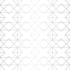 Seamless abstract geometric pattern. Silver background.
