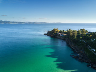 Obraz premium Cliff in the Rias Baixas, Galicia