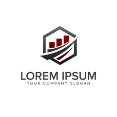 Fototapeta premium Architectural, Construction, Real Estate and Mortgage logo design concept template