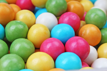 Fototapeta na wymiar Colorful candy bubblegum texture background pattern.