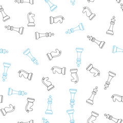 abstract seamless pattern background, Modern Flat thin line designed vector illustration.