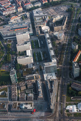 Prager Straße from above