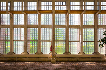 Window front of an orangery