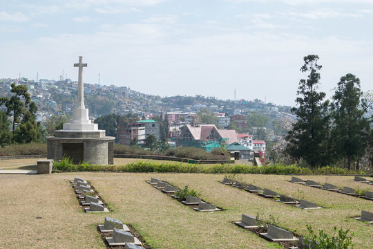 Photos from Kohima war cemetery, India