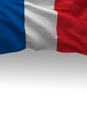 France, French Flag (3D Render)