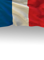 France, French Flag (3D Render)