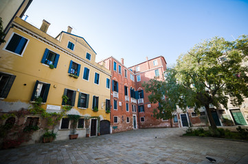 Fototapeta premium Venice street view