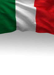 Italy, Italian Flag (3D Render)