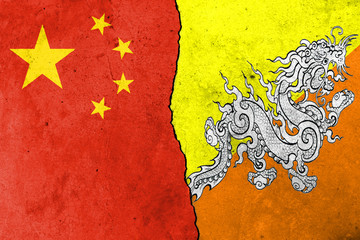 Thin crack: China, Bhutan