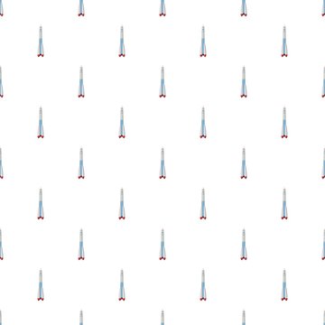 Rocket space ship pattern