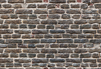 Endless  seamless pattern of traditional british brick wall