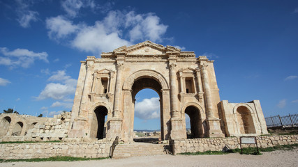 Fototapeta na wymiar arch of hadrian
