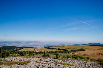 Randonnée au Crêt de la Perdix dans le Parc du Pilat