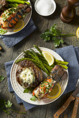 Homemade Steak and Lobster Surf n Turf