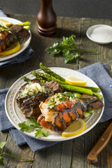 Homemade Steak and Lobster Surf n Turf