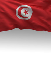 Tunisia, Tunisian Flag (3D Flag)