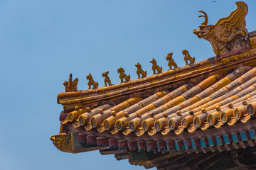Verbotene Stadt Peking Drachenwächter Detail