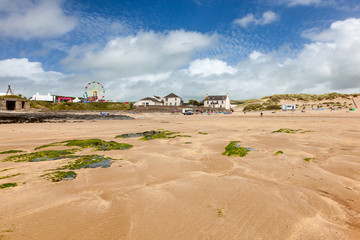 Obraz premium Croyde Beach Devon England UK