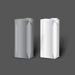 Mockup template for branding and product designs. Isolated realistic box package with unique design. Easy to use for advertising branding and marketing.