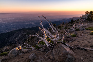 Sunset Cucamonga Peak 2