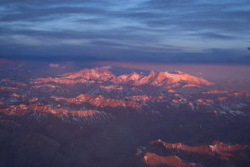 Fototapeta na wymiar Red Mountains