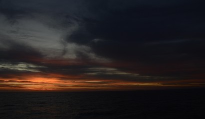 atardecer
