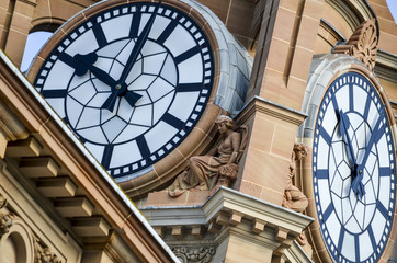 Town Clock in the Centre of Sydney