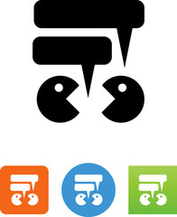 Gossip Icon - Illustration