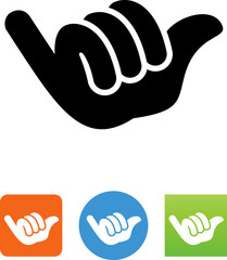 Hang Loose Icon - Illustration