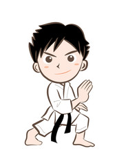 空手・男の子E
