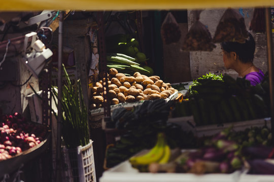 One Greengrocer On A Street