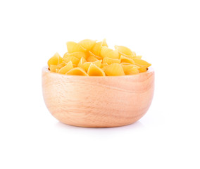 Macaroni Pasta isolated on white background