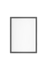 Picture frame isolated on a white background