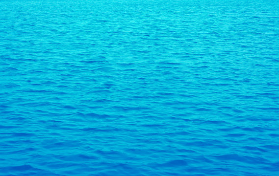 Blue Sea Water Textur Background  ,peacful Background